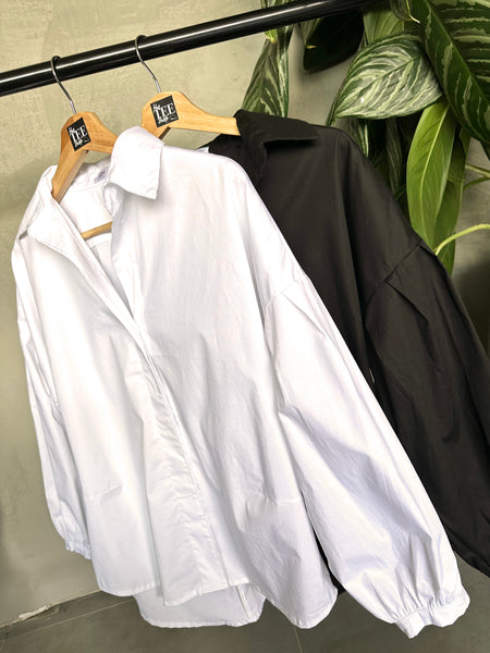CAMISA BLANCA PERILLA OCULTA