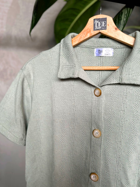 CAMISA TEJIDA OVERSIZED