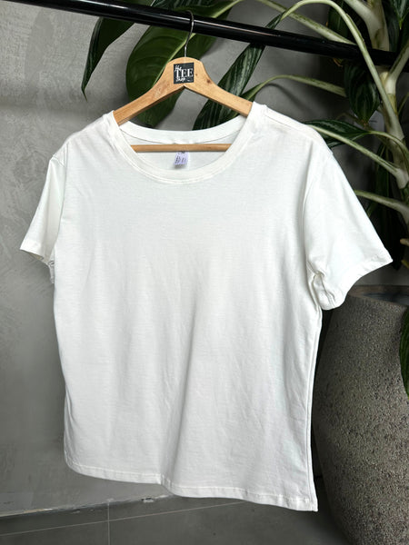 CAMISETA ALGODÓN IVORY