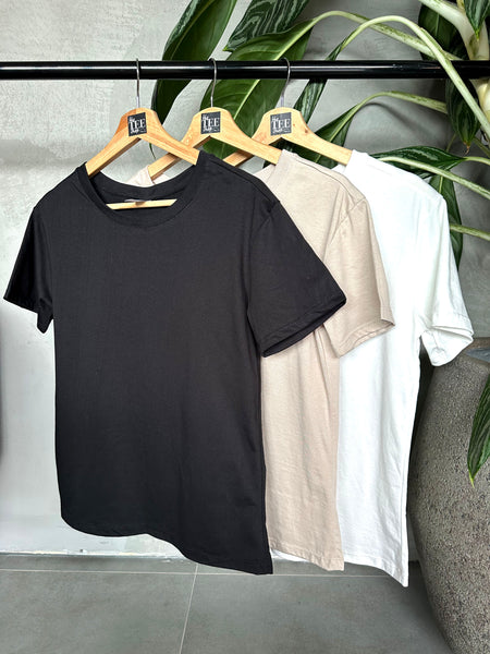 CAMISETA ALGODÓN NEGRO