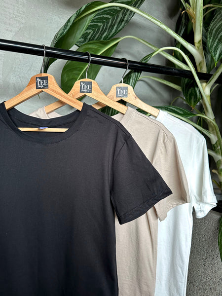 CAMISETA ALGODÓN NEGRO