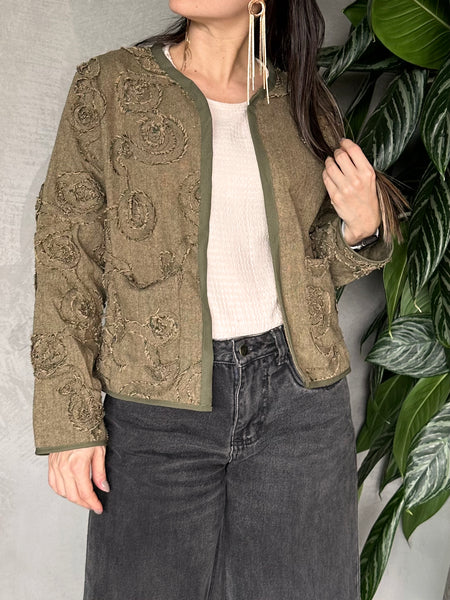 CHAQUETA OLIVA