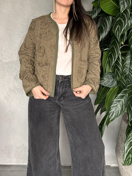 CHAQUETA OLIVA