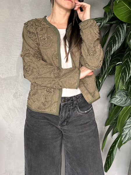 CHAQUETA OLIVA
