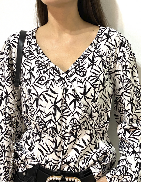 CAMISA BLANCA RAMITAS