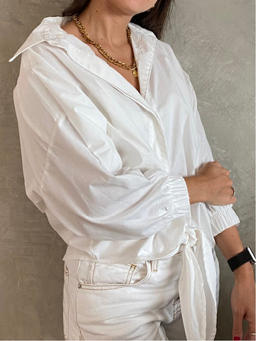 CAMISA BLANCA AMARRE