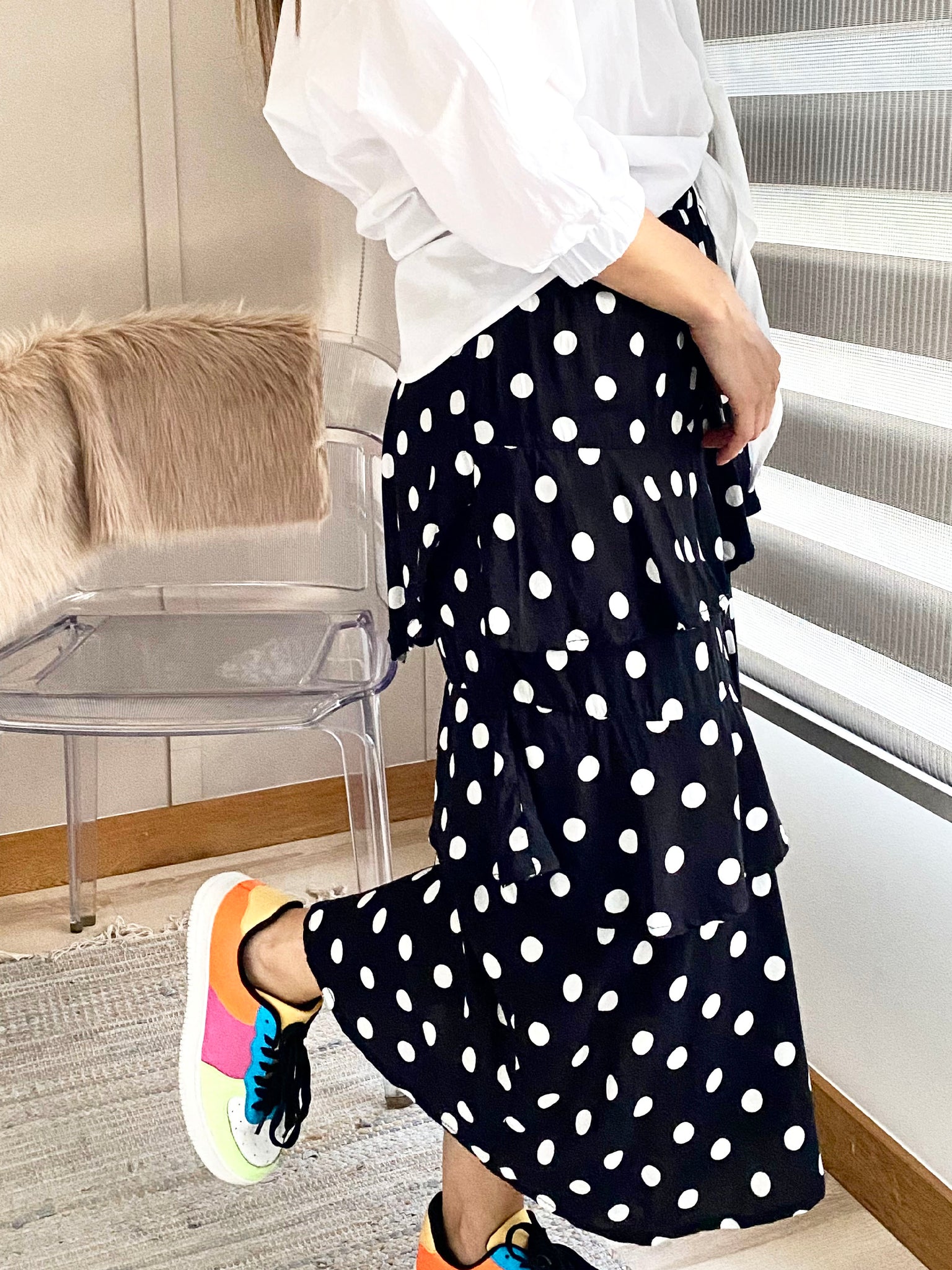 FALDA BOLEROS POLKA DOTS