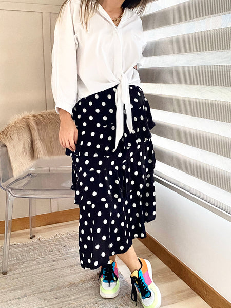 FALDA BOLEROS POLKA DOTS